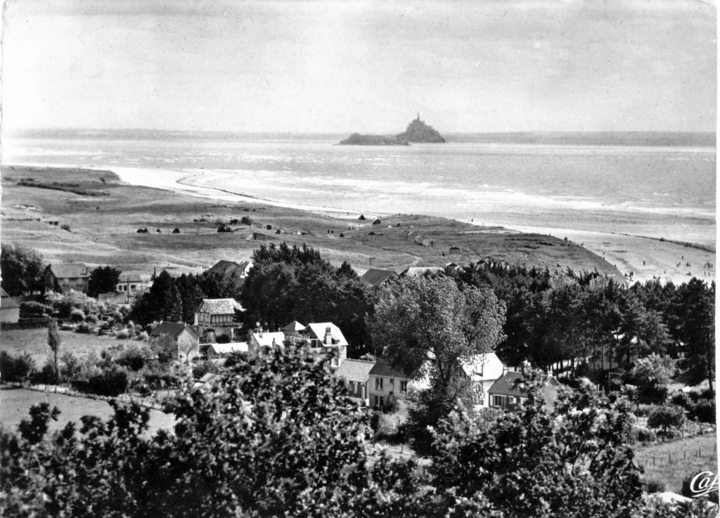 SAINT JEAN LE THOMAS LA PLAGE VERS LE MONT SAINT MICHEL