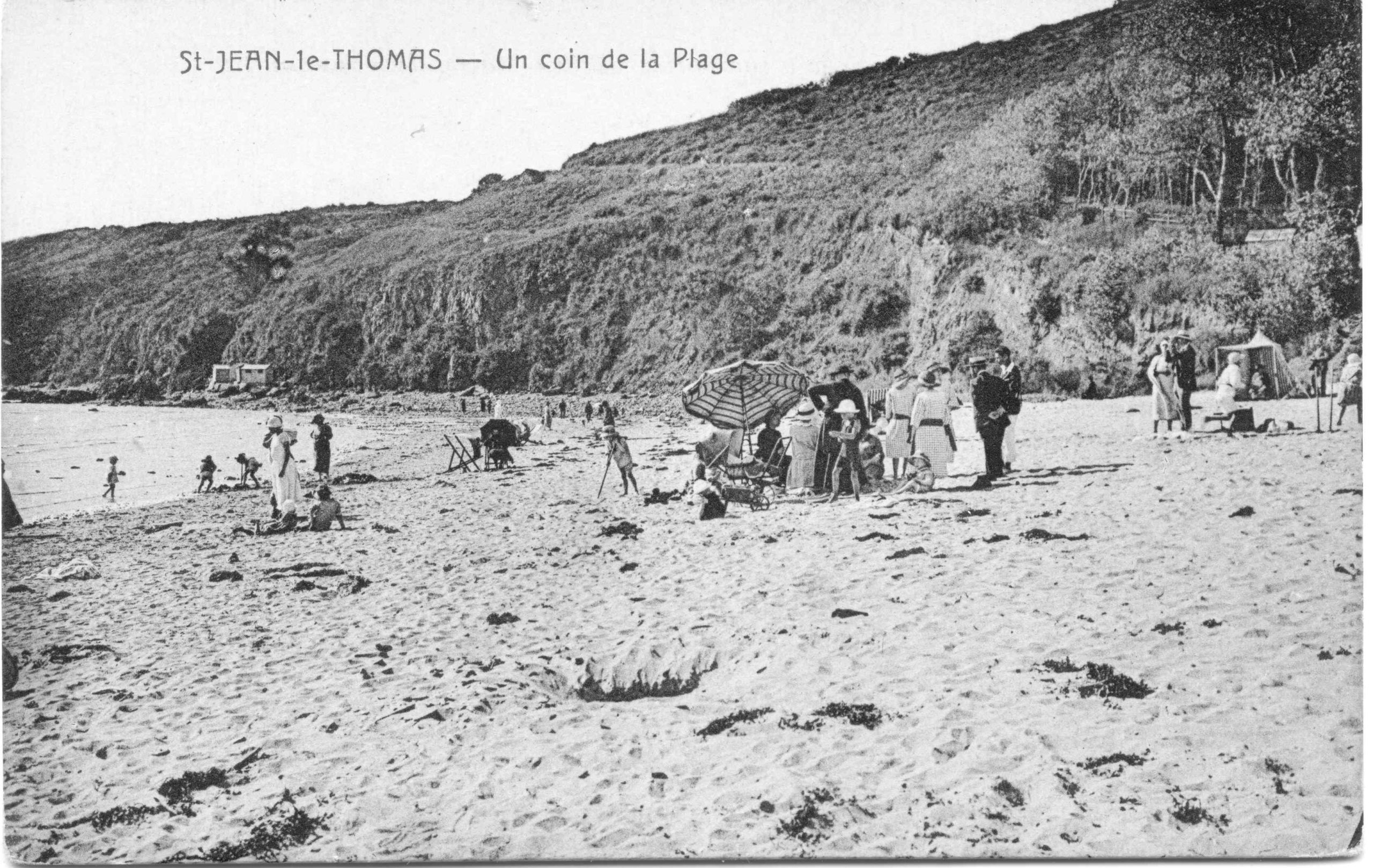 SAINT JEAN LE THOMAS UN COIN DE LA PLAGE