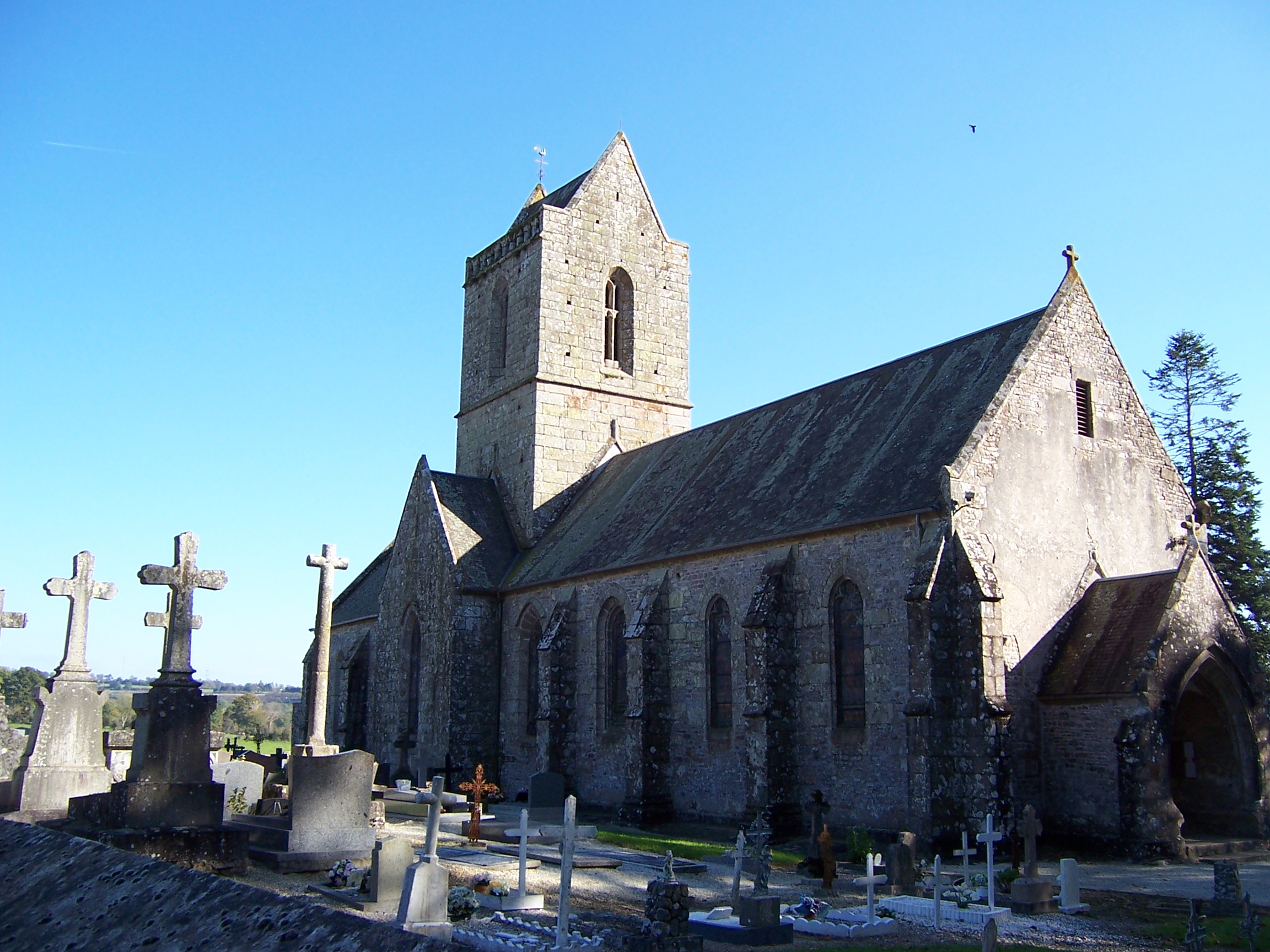 LA LANDE D'AIROU L'EGLISE